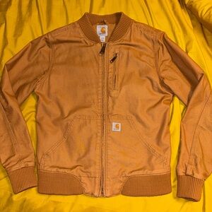 Carhartt Women’s Camel Brown Bomber Jacket